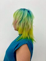 クク(QUQU)&nbsp;ウルフ　レイヤー　デザインカラー