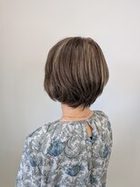 アヤラ オーガニックアンドスパ 東船橋店(AYALA) 【佐藤哲朗】ショートレイヤー/白髪ぼかし/ハイライト