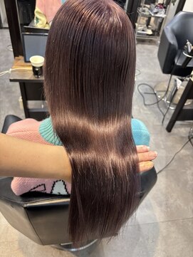 ラス トーキョー(LAS TOKYO) 透明感ウル艶ラベンダーブラウン