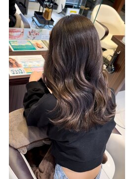 ソレ 森田店(SOLE.) カラー+髪質改善