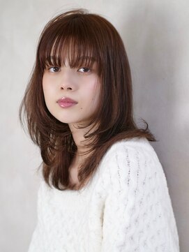 キイ ギンザ(k.e.y GINZA) ゆるふわレイヤー/レイヤーカット/銀座/東銀座/新橋/築地