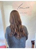 大人かわいい/ハイライト/ロング/韓国風