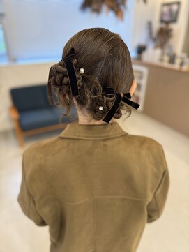 ぐるぐるヘアでおしゃ）さんヘア☆