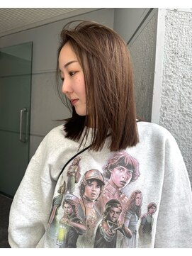 ブリーチなしダブルカラー/ヘーゼルブラウン