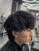 ゼノ 海老名(XENO)&nbsp;海老名緩めシャドウパーマ波巻きパーマツイストスパイラルパーマ