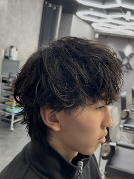 ゼノ 海老名(XENO) 海老名緩めシャドウパーマ波巻きパーマツイストスパイラルパーマ