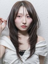 イリ 大阪(ili) レイヤーカット/ブリーチなし/ココアブラウン/髪質改善