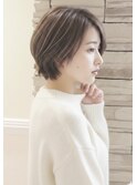 大人可愛いショートボブ 大人ショート