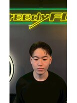 グリーディーフォックス 三軒茶屋(GreedyFOX)&nbsp;波巻き/マッシュパーマ/ウルフ/ハイライト<理容室>三軒茶屋