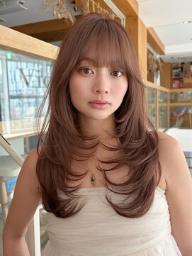 バイオレット 表参道店(Violet) モカブラウン透明感カラー韓国ヘア