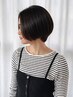 【くせ毛対策を必要なとこだけしたい方に◎】カット+前髪縮毛矯正 ￥11000