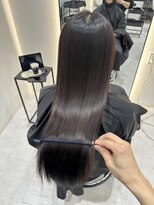 ジーナ 吉塚(Zina) 艶髪 ラベンダーグレージュ【福田れん】吉塚美容室 髪質改善