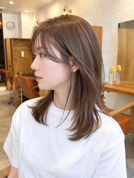 オレンジポップ 妙典店(ORANGE POP) レイヤー/ミディアムレイヤー/顔まわりレイヤー/くびれヘア8