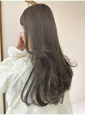 ハーフブリーチで作るオリーブベージュ