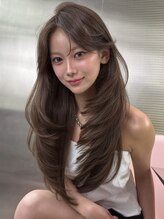 ハーヴィー 大宮店(HARVEY)&nbsp;海外レイヤー レイヤーカット シアーブラウン/山根