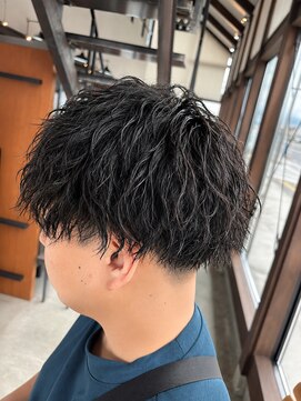 リドル ヘアー 駒生店(Riddle HAIR) 無造作ツイスパマッシュ