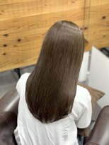 ロックス バイ マグ 松本(rocks BY MAG)&nbsp;10代20代ブルベブリーチ無しワンカラー透明オリーブブラウン