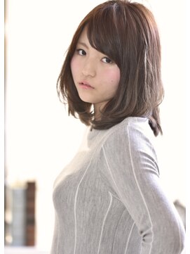 クールドセリエ 新宿南口店(Coeur de cellier) 【cellier】小顔に見えるひし形シルエットボブ（川村学）