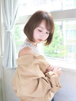 ルティア(Lutia)&nbsp;内巻きボブ 斜めバング 小顔☆