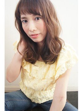 カフカヘア 吉祥寺店(kafka hair) 【miles 山田美佳】フェミニンカール ミディアムロング