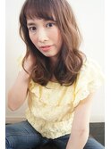 【miles 山田美佳】フェミニンカール ミディアムロング