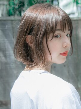 リリアン 表参道(relian) 前下がりウエットボブ☆relian表参道
