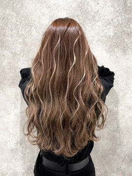 ニノ(nino) 【NINO】ミルクティー/ベージュ/ハイライト/シールエクステ