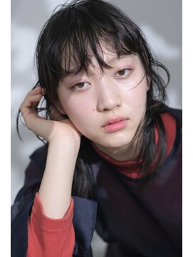 オンザ(ONTHE) 札幌【ONTHE】黒髪ストレートロングウルフ【para】