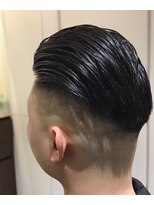 エヌドットバーバー ギンザ(N.BARBER GINZA)&nbsp;スリックバック/オールバック/スキンフェード