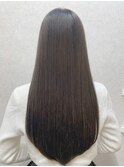 艶ロングべージュ/大人艶ロング/ロングヘア/髪質改善