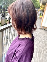 モリオフロムロンドン 松戸店(Morio from London)&nbsp;【松戸　ムラマツ】前髪あり大人かわいいパーマピンク