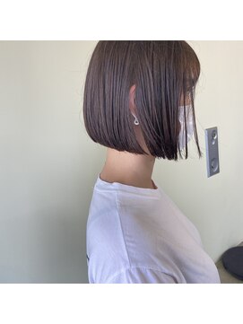 バブー バイ ビューティービースト アカデミー 福岡店(ba-boo) 前下がりボブ