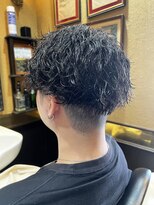 ヒロギンザバーバーショップ 大宮店(HIRO GINZA BARBER SHOP)&nbsp;波巻きツイストスパイラル　ショートパーマ