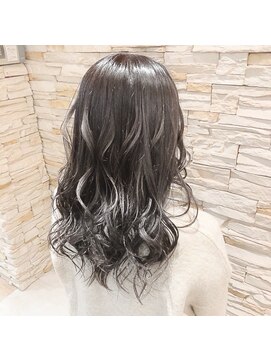 アロマ ヘアー ルーム 新宿店(AROMA hair room) 透明感ブルーグレージュ髪質改善/新宿