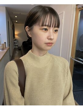 ノイ(noii) ミニボブ/ワイドバング/シースルーバング