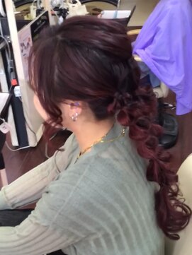 ヘアサロン ユニティ(Hair Salon Unity) ポニーテール+ローテールツインMIX