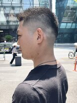 ピークアブー 原宿ハラカド(PEEK-A-BOO) メンズフェードスキンクロップ短髪ボウズジェルGI