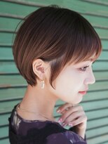 カライング(ing)&nbsp;ショートカット×ひし形ショートボブ×前髪あり20代30代40代 s03