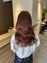 ヘアースタジオ エフ(Hair studio f) コーラルオレンジ