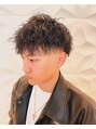銀座マツナガ 浅草店 ツーブロ/ツイストスパイラルテーパーフェード