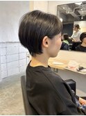 ショートボブ/美髪/切りっぱなしボブ/似合わせカット/銀座