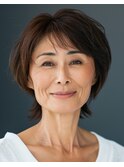 ショートスタイル【松戸#五香#白髪染め#カラー専門店】