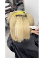 ミラ 銀座(MILA)&nbsp;ブリーチしているけど癖をとりたい！！