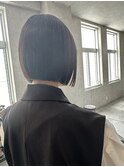 首元スッキリの前下がりボブ！　岐阜美容室