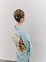 横濱ハイカラ美容院(haikara美容院) 訪問着着付けとヘアセット