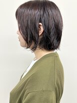 モリオ(morio)&nbsp;＊ナチュラルボブパーマくせ毛風パーマボブウェーブ30代40代3