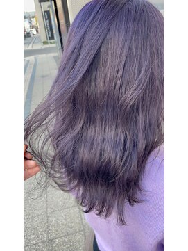 ジーナ 船橋(Zina) 髪質改善＊ロングレイヤーグレーベージュ＊美髪【Zina船橋】