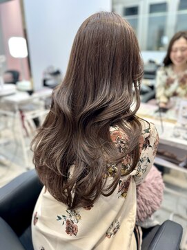 クム(kumu) 【kumu】韓国風レイヤー/髪質改善カラー/グレージュ/栄/名古屋