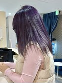 ディープパープルラベンダーカラーハイトーンカラー
