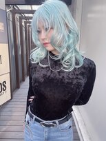 エイム(AiM)&nbsp;水色カラー／レイヤーカット